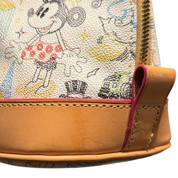 Disney Dooney & Bourke 'A Walk in the Park' Zip Satchel - Picture 6 of 7